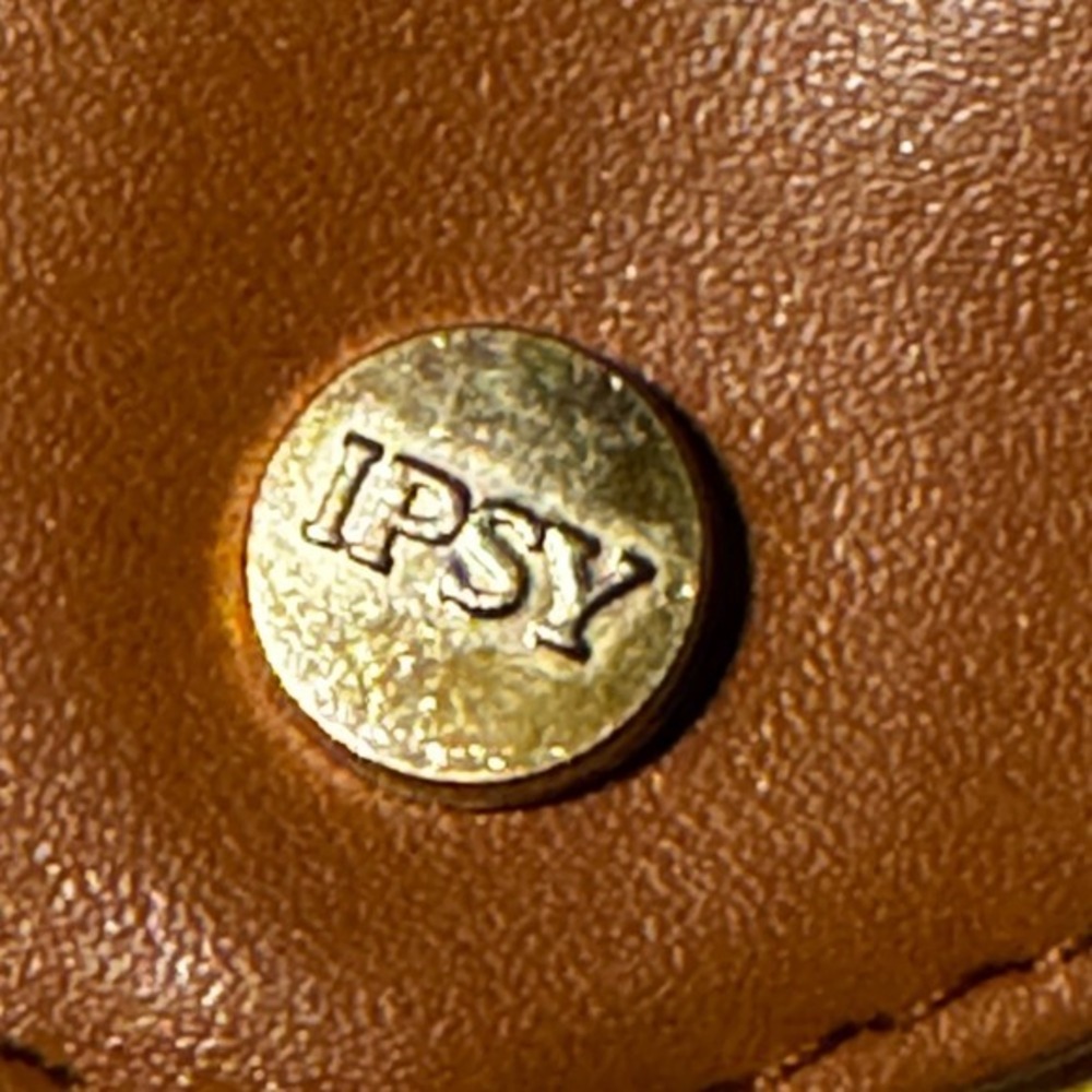 Ipsy Plaid Wallet Card Holder Small Coin Purse‎ Yellow Black White - Picture 4 of 4